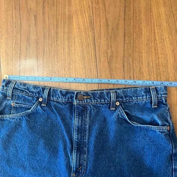 Levi’s 505 Vintage 90s Orange Tab Medium Wash Size 42 x 30 - Picture 7 of 9